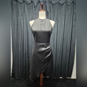 Chic Black Backless Dress